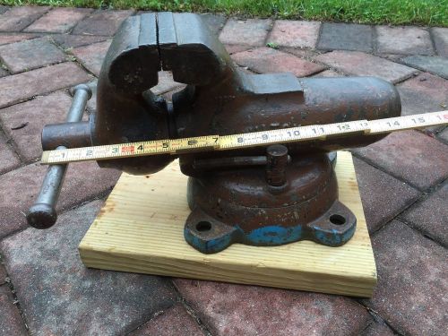 Vintage Wilton Bullet Vise 4&#034; Bench Swivel Base Vise Schiller Pk Ill USA