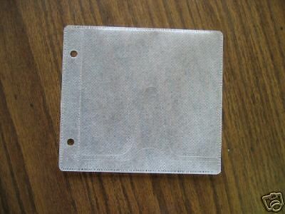 1000 BINDING SLEEVES, 2 DISK, WHITE - SF006