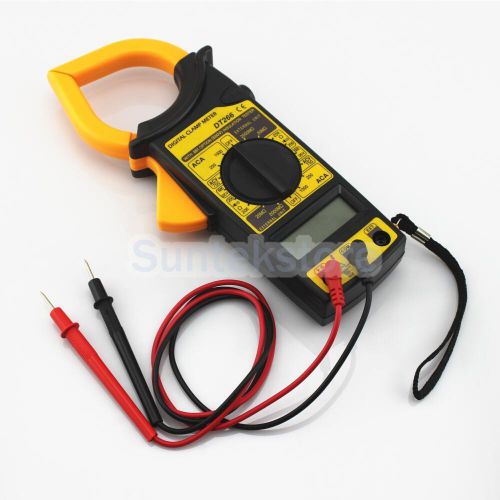 Dt266 digital clamp meter ac/dc current voltage multimeter data hold tester for sale