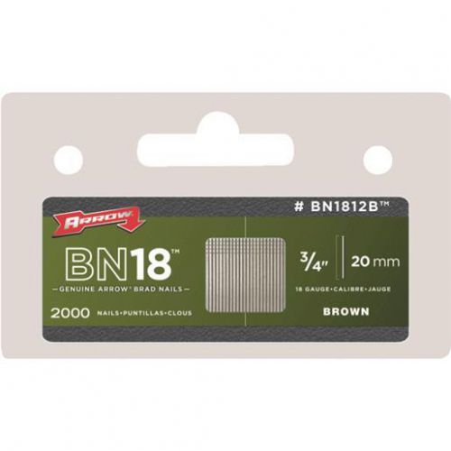 3/4&#034; BROWN BRAD BN1812BCS