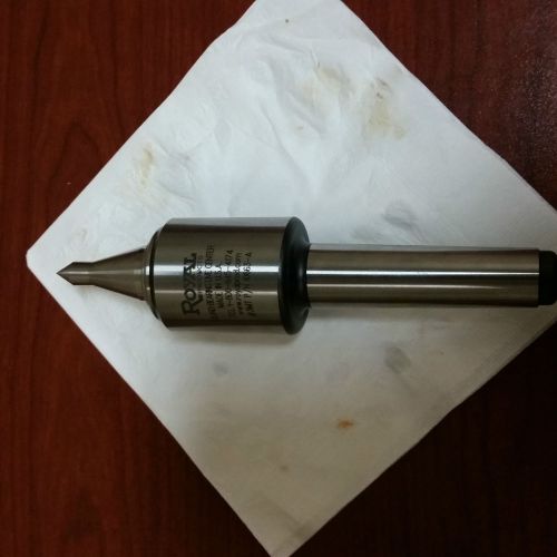 ROYAL N/C Quad-Bearing Live Center - Point Length : 1-3/4&#039;&#039; Morse Taper: 3 MT