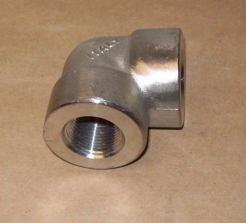 ELBOW 90 DEGREE 3/4 NPT 3000# 316 STAINLESS STL  &lt;501WH