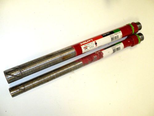 2 Hilti  DD-B 22 M.M. &amp; 1-1/8&#034;  Diamond CORE Bits - FREE SHIPPING