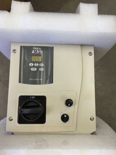 Ac drive teco westinghouse fm50 fm50-203-n4fs 3hp 230v 1ph for sale