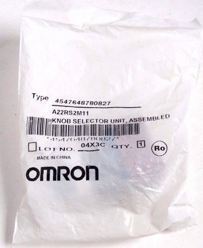 NEW OMRON A22RS2M11 KNOB SELECTOR UNIT 04X3C A22R-01