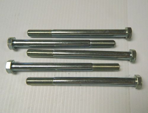 New lot of 5 fastenal hex hd cap screw 1/2-13 x 6-1/2&#034; l for sale