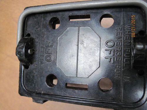 Part # 4200 11  60 amp fuse holder pull out for sale