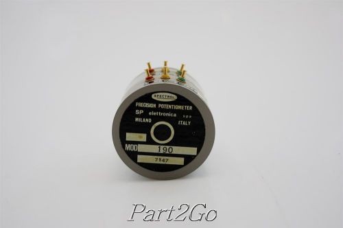 SPECTROL PRECISION POTENTIOMETER SP MODEL 190 ITALY