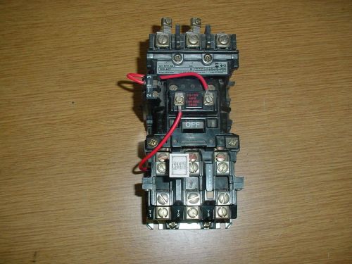 ALLEN BRADLEY 509-AO STARTER SER. B 42185-800-01 595-A