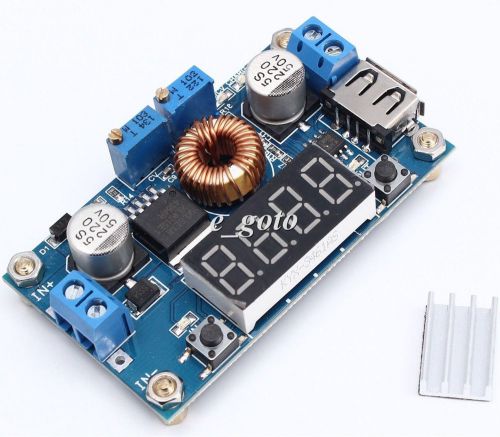 DC 5A LED Drive Lithium Battery Charger with Voltmeter Ammeter Precise