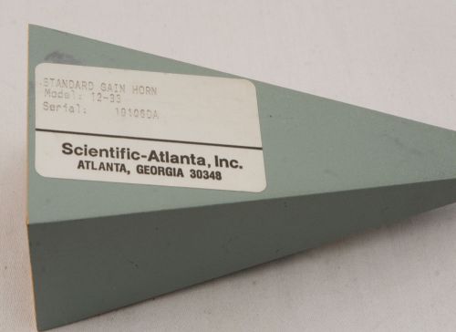 SCIENTIFIC ATLANTA HORN ANTENNA - MOD 12-33 - WR-22 - 33-50 GHZ