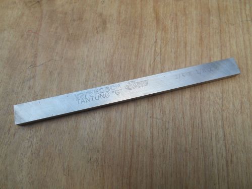 V/R WESSON TANTUNG  G ,  1/4 x 1/2 x 6&#034; TOOL BIT