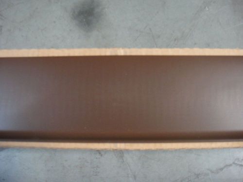 BROWN VINYL COVE BASE WALL MOLDING, 100 FEET, NEW