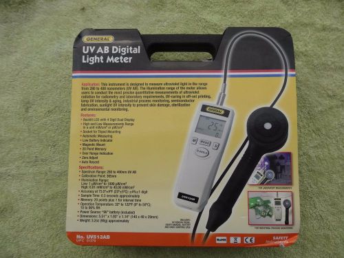 General Tools &amp; Instruments Uv513ab Digital Uvc Meter, 280-400 Nm