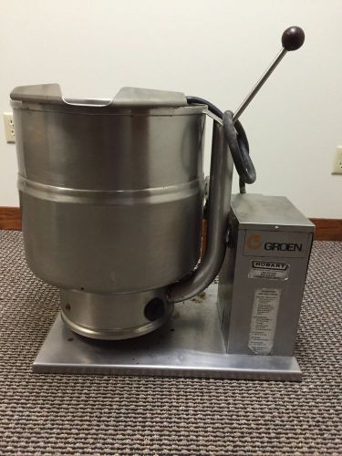 Groen TDB/ 40 Steam Jacketed Manual Tilt Kettle 40qt Soup Kettle Lab Kettle