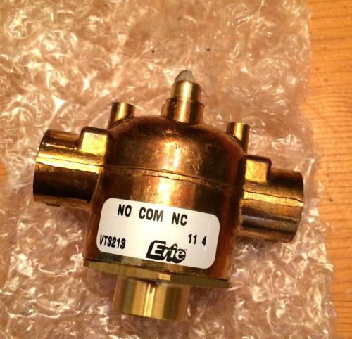 TAC Erie Schneider VT3213 1/2in 3-WAY SWEAT CV = 4.0 Control Valve NEW