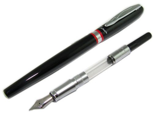 Picasso 907 Fountain Pen Montmartre Black Red Ring Fine Nib Sale Sale Sale