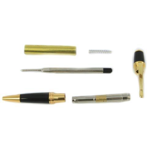 Legacy Woodturning, Sierra Pen Kit, Gold Finish, Pack of 10