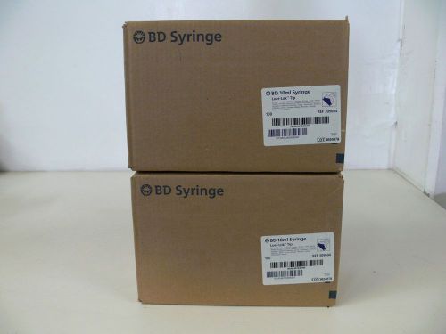 Lot of 200 BD REF309604 10ml Syringe luer-lok Tip