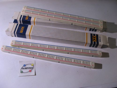 Wish Wishboard WBU-D Solderless Breadboard Proto-Board NOS Qty 2 Packs of 2