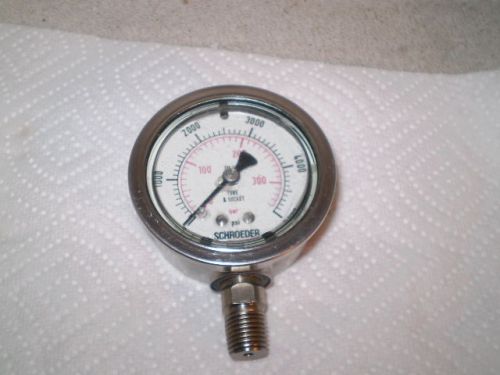 SCHROEDER 0-5000 PSI GAUGE