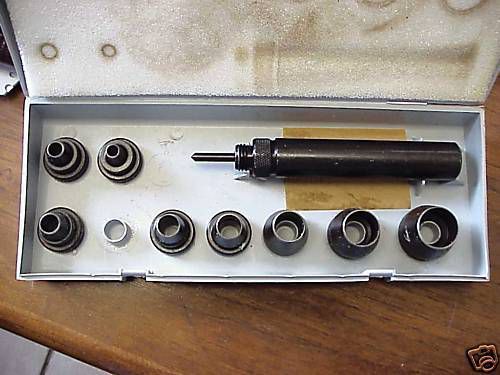 Gasket punch set , made by general , tools 9 piece for sale