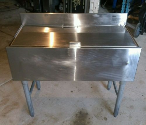 Eagle Stainless Steel 36&#034; Insulated Ice Bin