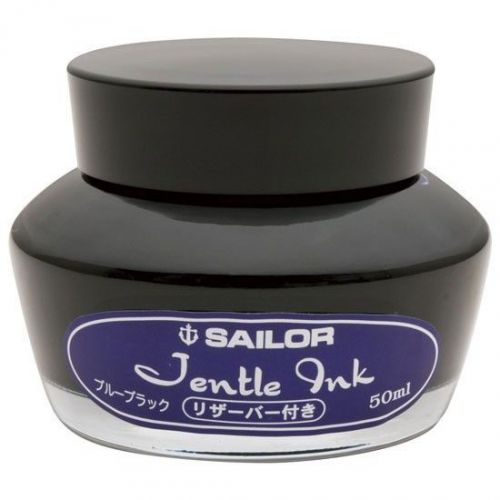 Ink / Sailo Bottled Ink 50ml Gentle 13-1000-244 blue-blac color Japan Brand-New