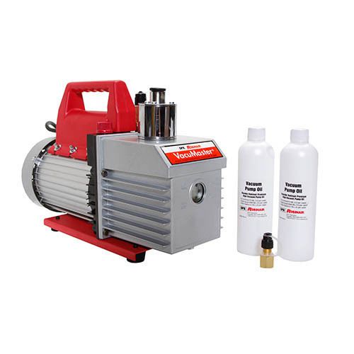 Robinair 15800 robinair 8 cfm - 2 stage vacuum pump - 120 v, ergonomic grip for sale