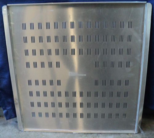 Terra Universal 1978-02 Stainless Steel Desiccator Shelf - 20&#034;W x 21&#034;D