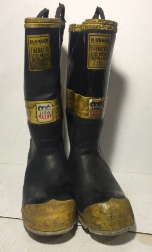 Vintage ranger fire master steel midsole fire boot size 8 firefighter for sale