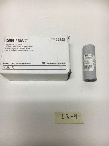 3M Stikit Paper Refill Roll 426U 180 Grain 3 1/4&#034; x 85&#034; Box Of 10 Warranty!