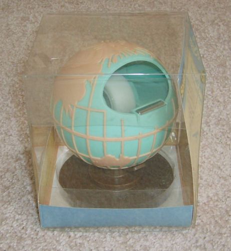 3M Scotch World Earth Globe Magic Tape Dispenser New in Box