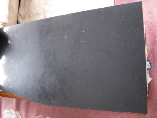 Beautiful black with silver specks slab of  granite