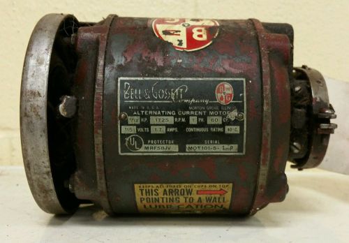 Bell and Gossett A28 15R Circulating Motor 1/12 HP 115V 1725 RPM