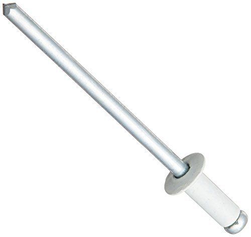 5052 Aluminum Open End Blind Rivet with Steel Break Pull Mandrel, Meets IFI-114