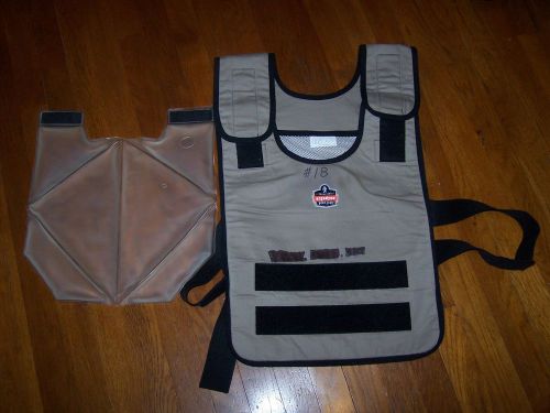 Ergodyne Work Gear Chill-Its  Vest and kool pak large