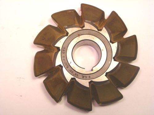 Nos decovich canada hss 7&#034; dia involute gear cutter 2.0 cp 14.5 pa #2 ctr 14-16t for sale