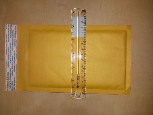 (50) 4&#034;x8&#034; KRAFT SELF SEALED ADHESIVE BUBBLE PADDED MAILERS ENVELOPES #000