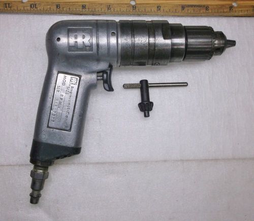 Ingersoll Rand 1/4&#034; Variable Speed Drill 6000 RPM max. w/ Jacobs 7BA Chuck w/key