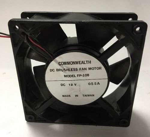 Commonwealth Dc Brushless Fan Motor Model FP-108