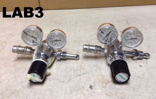 Praxair 3123312-580 compressed gas pressure regulator 3000psi- lot of 2 for sale