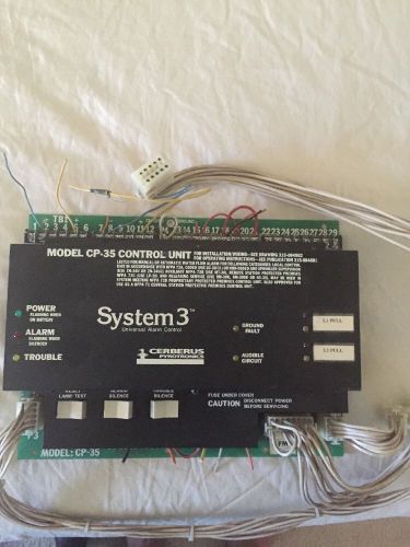 PYROTRONICS CP-35 SYSTEM 3 UNIVERSAL ALARM CONTROL CP-35 CONTROL UNIT