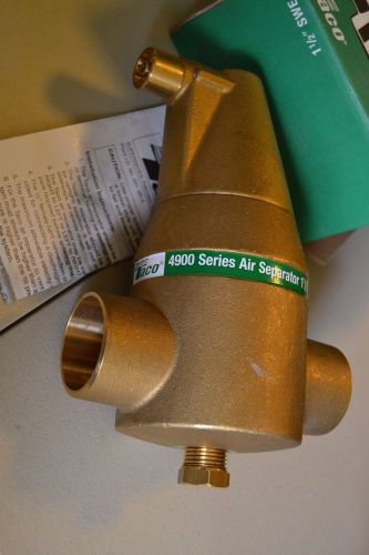 TACO 49-150C-2 AIR SEPARATOR, 4900 SERIES, 1 1/2&#034; SWEAT, BRONZE, 687752914375