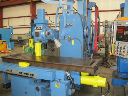 Cnc mill: mill: sajo bf400dm, vert./horiz., heidenhain tnc131, , 82&#034; x 25&#034;, 1981 for sale