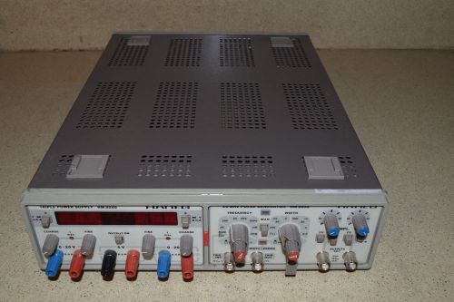HAMEG TRIPLE POWER SUPPLY HM8040 HM 8050 & 20 MHz PULSE GENERATOR HM 8035 HM8035