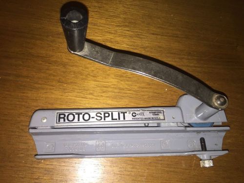 Roto-Split BX &amp; MC Cable Cutter By Seatek Made In USA