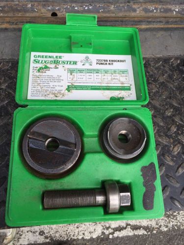 Greenlee Slug Buster 7237BB Knockout Punch Kit #1