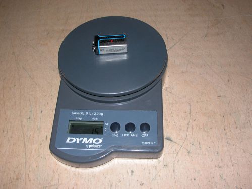 Dymo SP5 Digital Postal Scale Pelouze Postage Shipping Mailing Battery Powered