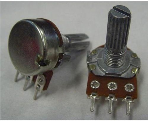 2pcs 50K OHM 15mm Linear Taper Potentiometer Pot B50K RD1480-01B